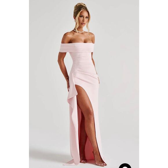 Babyboo Joyce Maxi Dress Blush Pink Size Medium‎ Brand New - Picture 3 of 16